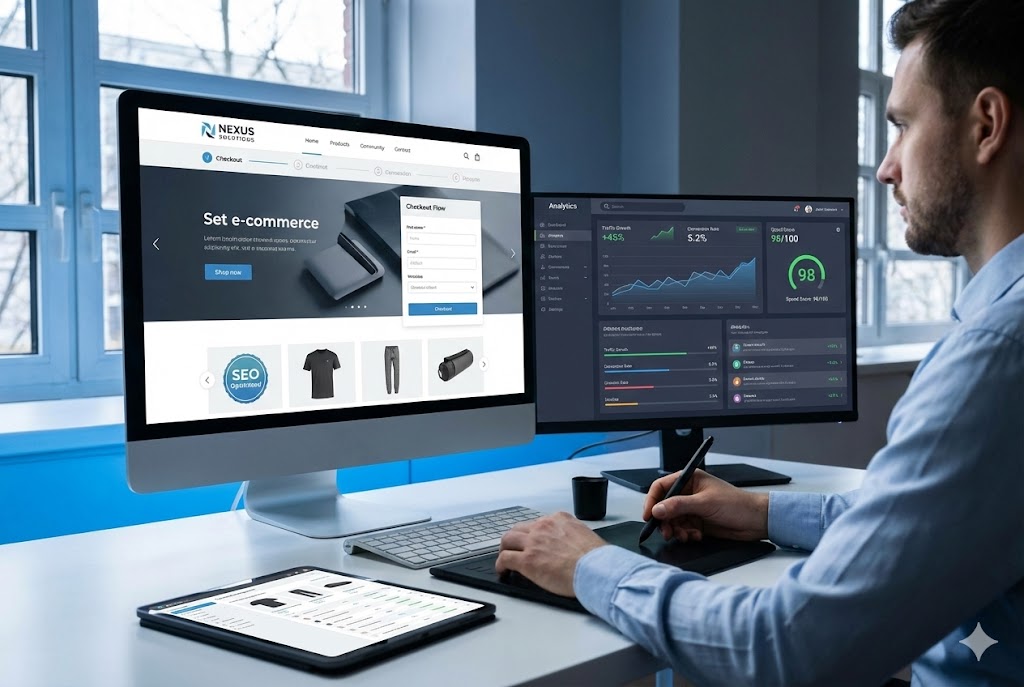 Dashboard de E-commerce e Performance
